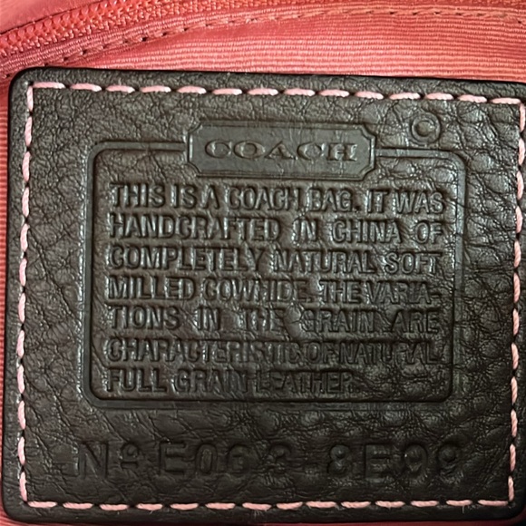 Coach Chelsea Pebbled Brown Leather Women’s Bag - Picture 16 of 16